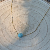 Yemaya - Ras de cou en Amazonite
