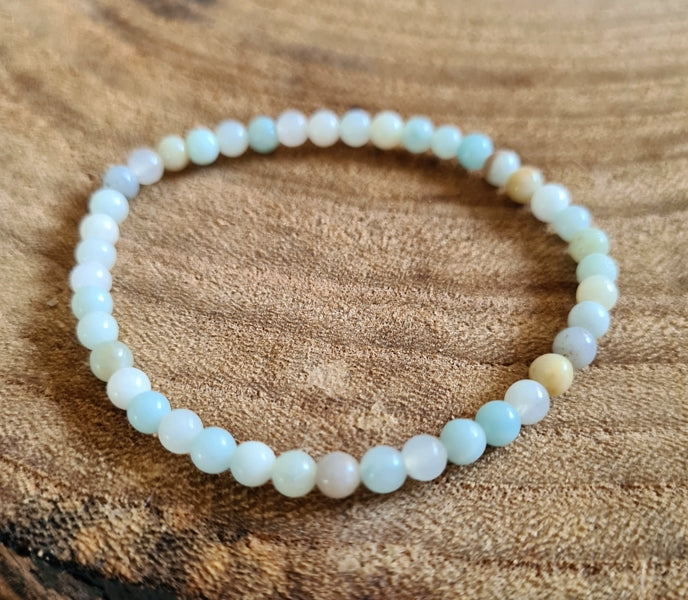 bracelet en amazonite boutique de lithotherapie