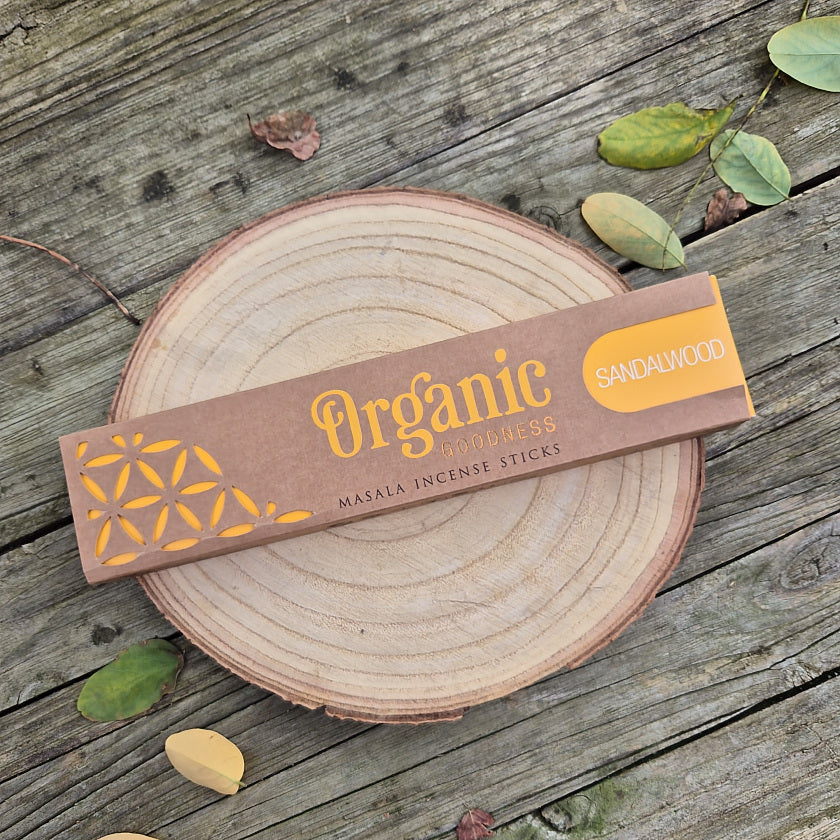 Encens Organic Bâtons - Bois de Santal
