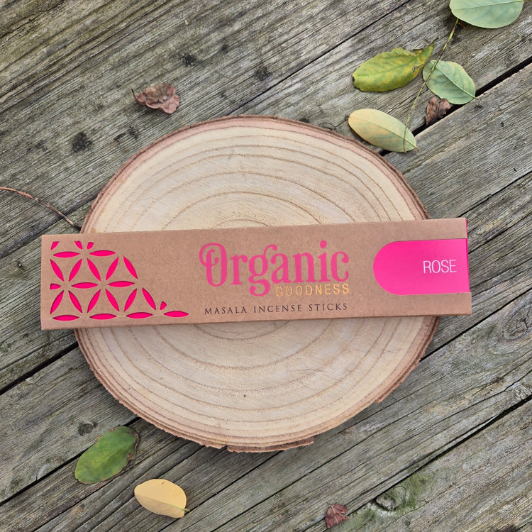 Encens Organic Bâtons - Rose