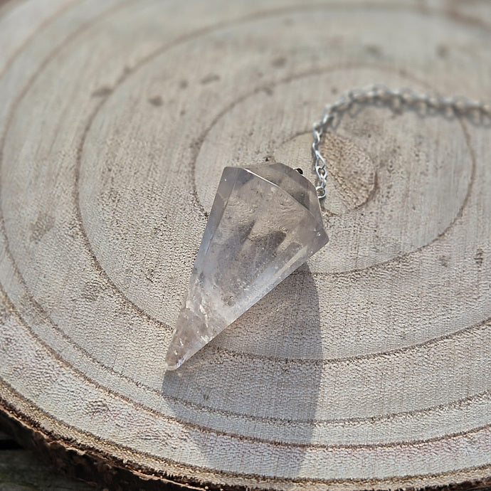 Pendule en Crisal de Roche - Brésil - T.2