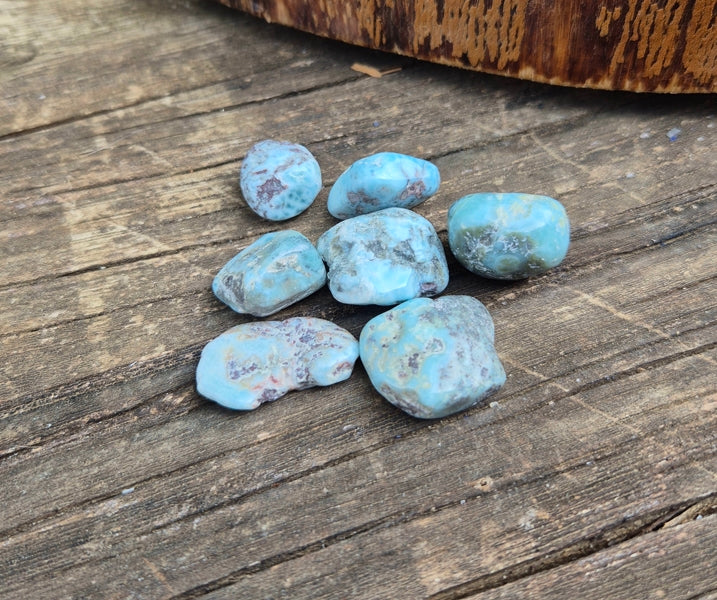 Pierre Roulée Larimar de la République Dominicaine