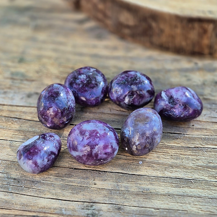 Pierre Roulée Lépidolite AA+