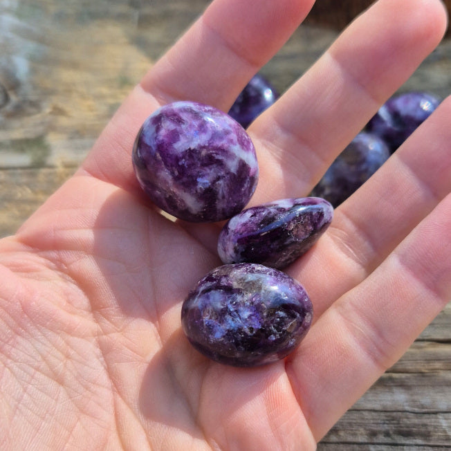 Pierre Roulée Lépidolite AA+