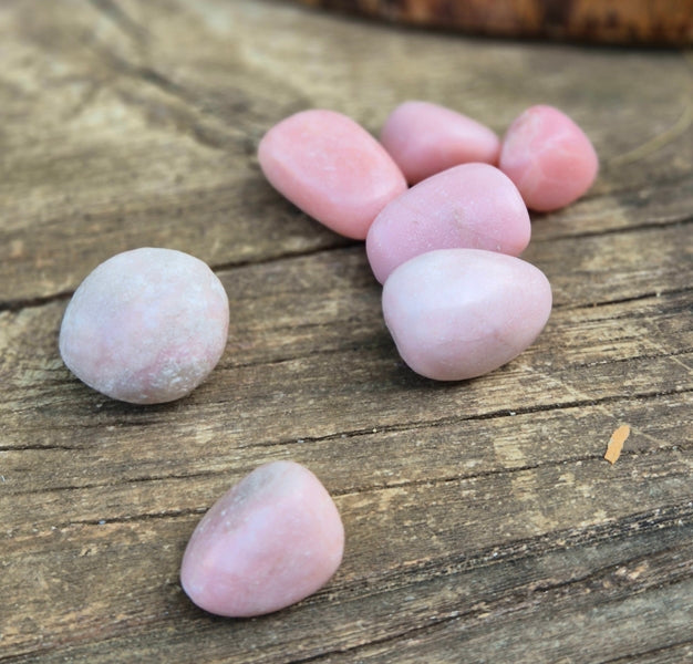 Pierre roulée Opale Rose du Pérou Qualité A