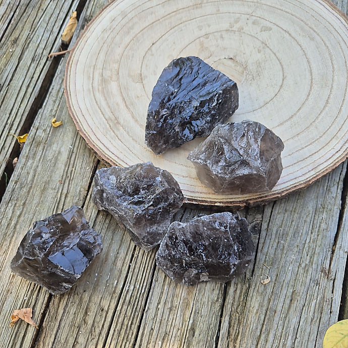 Pierre Brute Quartz Fumé
