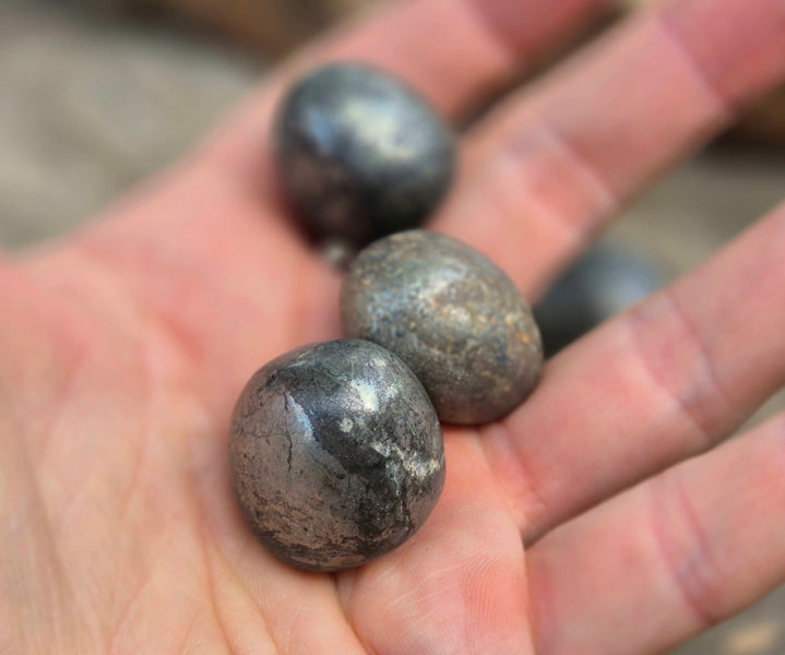 Pierre Roulée Pyrite du Pérou