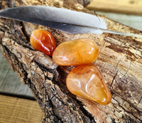 Pierre roulée cornaline