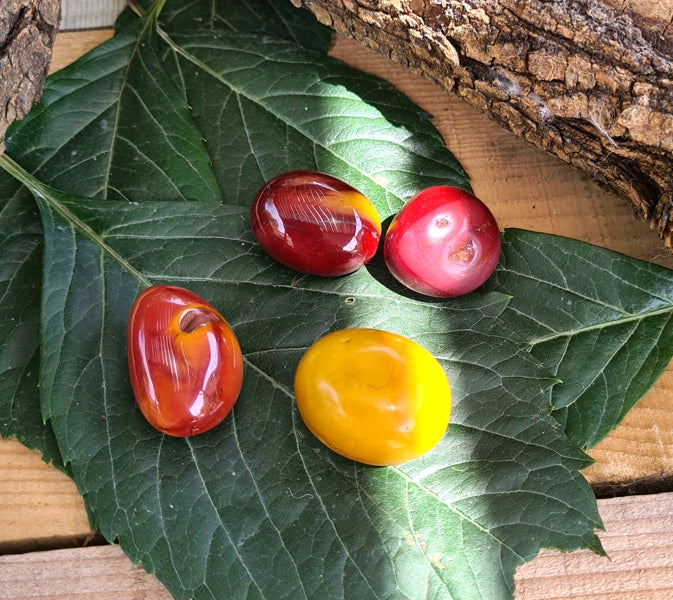 pierre roulée jaspe mokaite