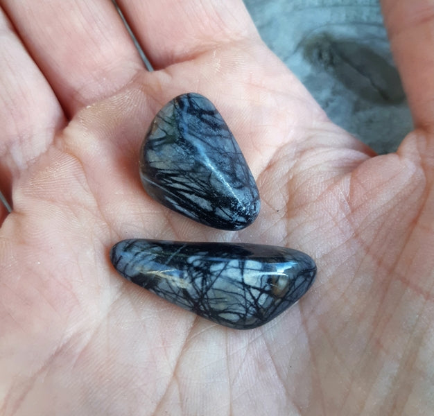 Pierre roulée jaspe picasso