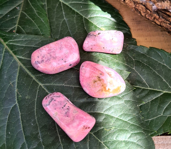 pierre roulée rhodochrosite