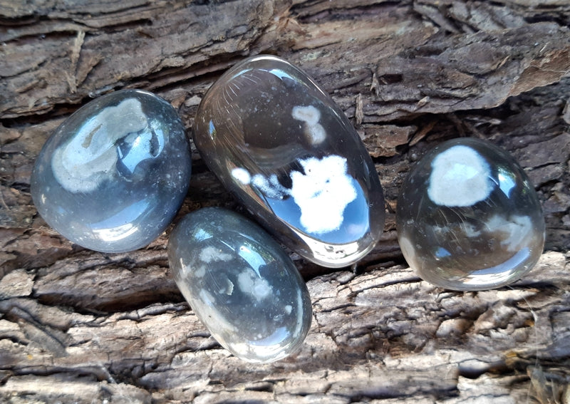 Pierre roulée silex