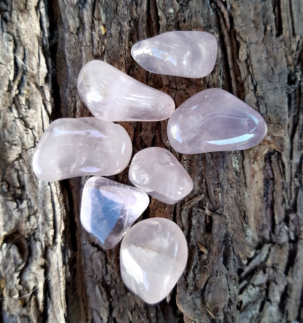 Pierre roulée quartz rose qualité AAA