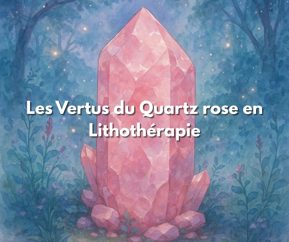 Les Vertus du Quartz Rose en Lithothérapie