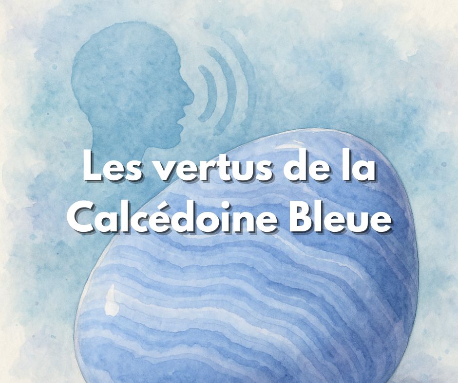 Vertus de la Calcédoine Bleue - Pierre de communication