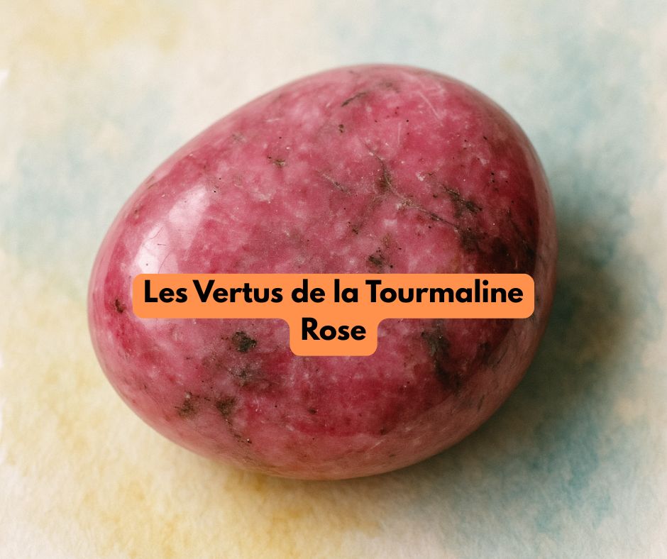 Tourmaline Rose, pierre naturelle rose utilisée en lithothérapie pour la guérison émotionnelle, la tendresse, l’amour de soi et la paix du cœur.
