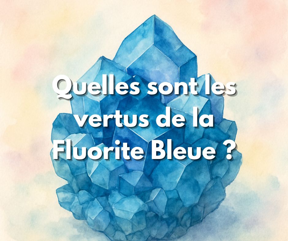 Quelles sont les vertus de la Fluorite Bleue en lithothérapie