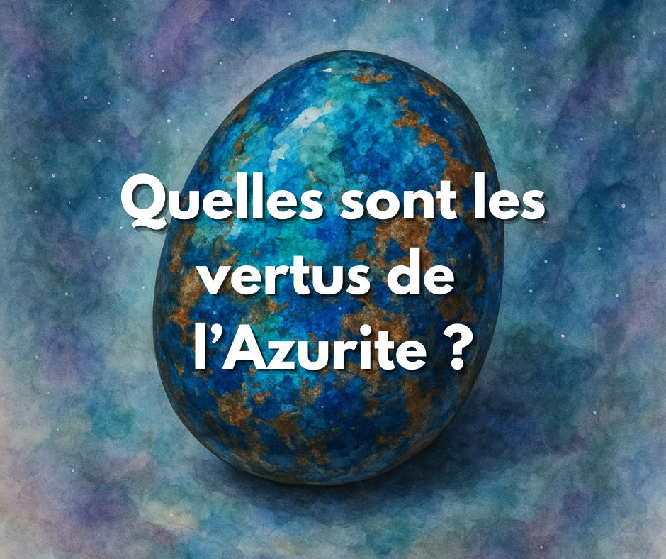 Quelles sont les vertus de l'Azurite - Pierre puissante de Spiritualité
