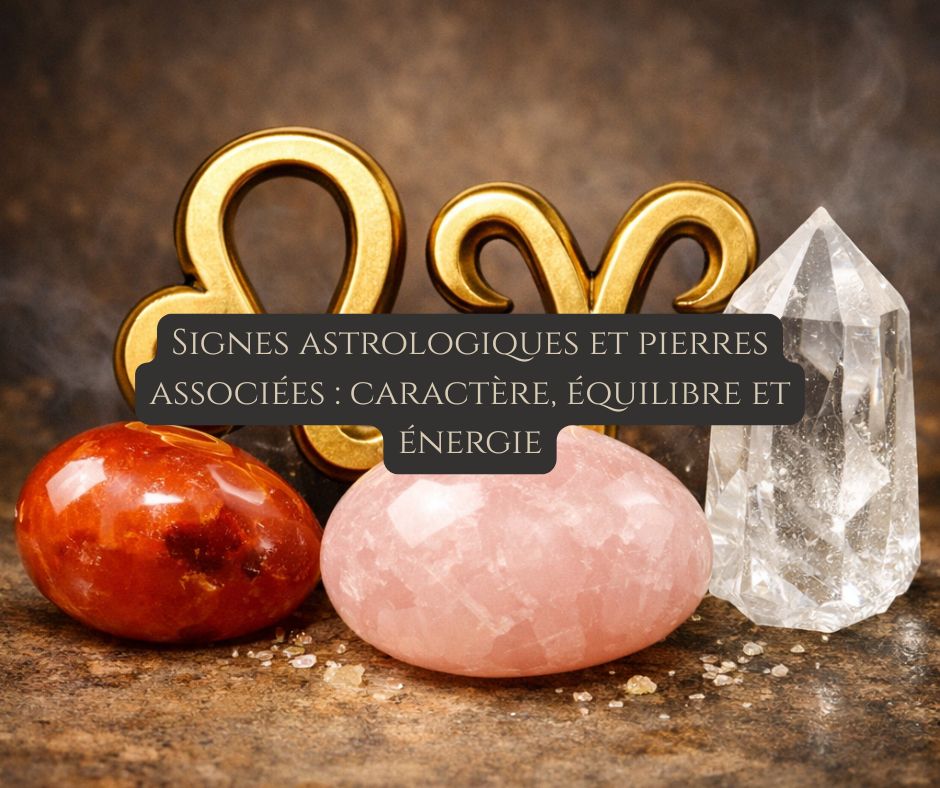 Signes astrologiques et pierres associées : caractère, équilibre et énergie
