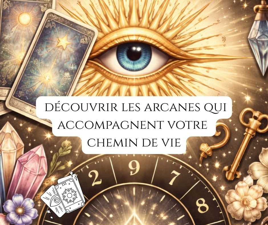 cartes de tarot et numérologie pour catres de chemins de vie