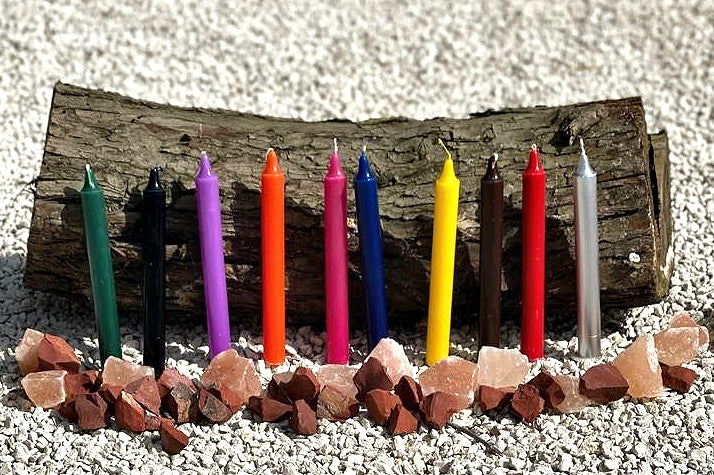 La symbolique des couleurs des bougies