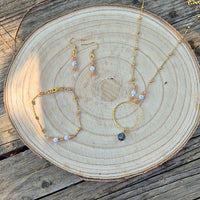 Ainé - Boucle d'Oreille en Howlite