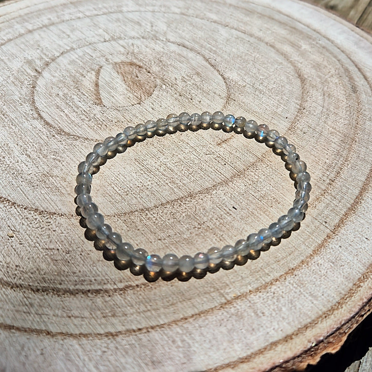 Bracelet en Labradorite de Madagascar 4mm
