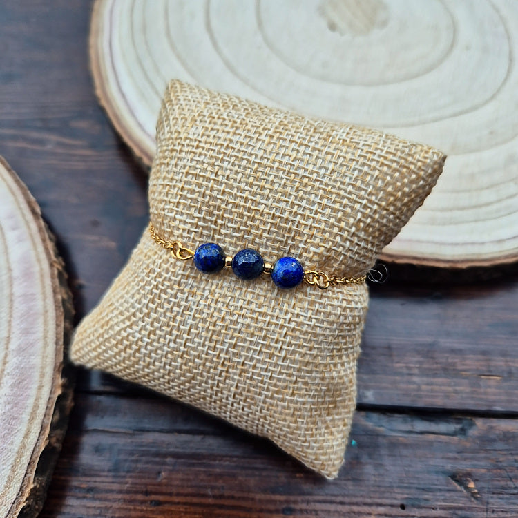 Bracelet Création Lapis Lazuli Annitta