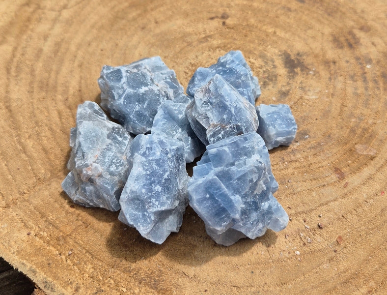Pierre Brute Calcite Bleue T.01 Qualité A