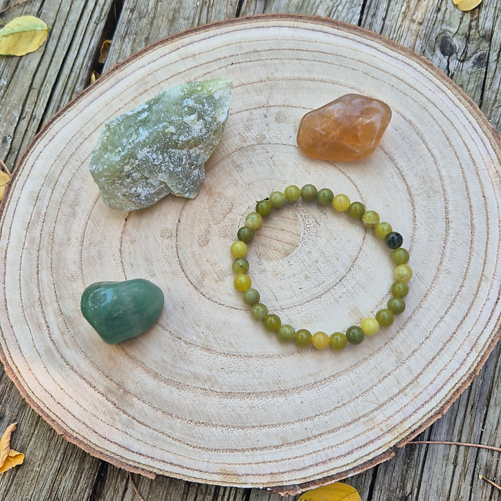 Box Intention - Bracelet, Pierres naturelles & Mini guidance
