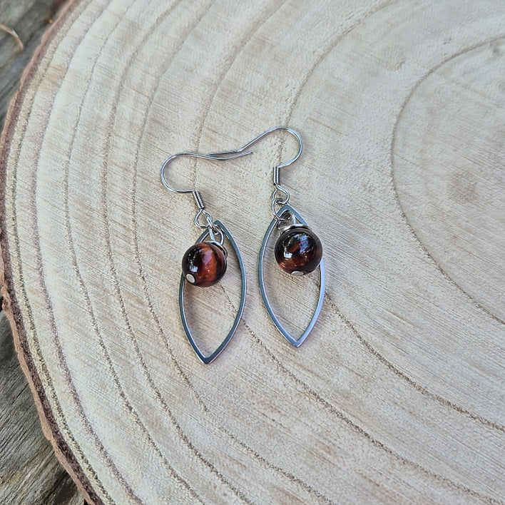 Anti-Vampire - Boucle d'Oreille Oeil de Taureau