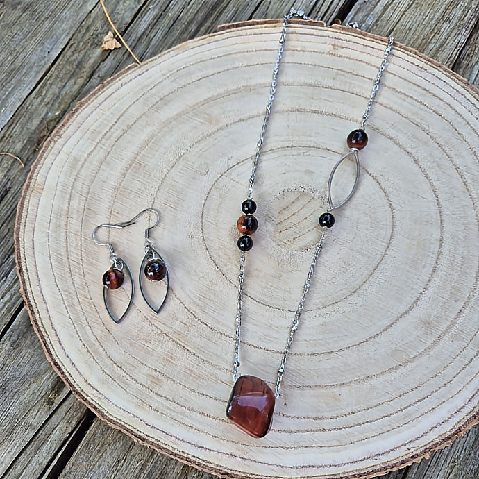 Box Intention - Bracelet, Pierres naturelles & Mini guidance