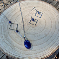 Isis - Boucle d'Oreille Lapis Lazuli