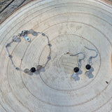 Nott - Bracelet fin Tourmaline Noire et Labadorite