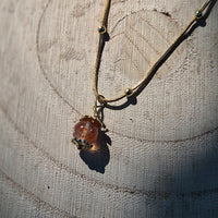 Vesta - Collier Quartz Hématoide