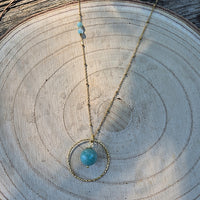 Yemaya - Collier Cercle Amazonite