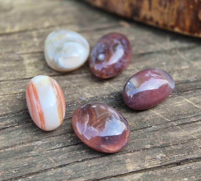 Pierre roulée - Agate du Botswana