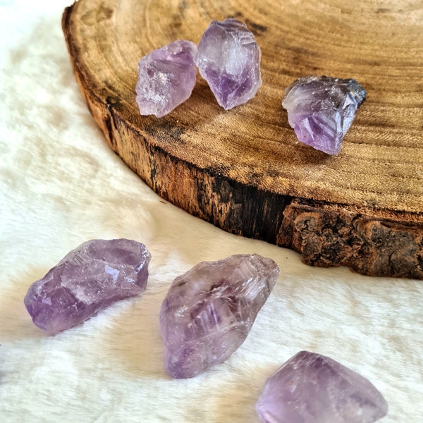 pierre brute amethyste