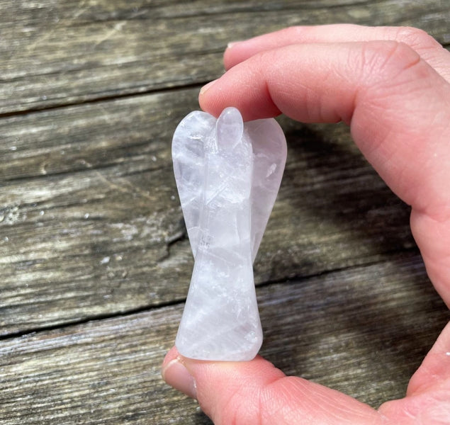 ange quartz rose