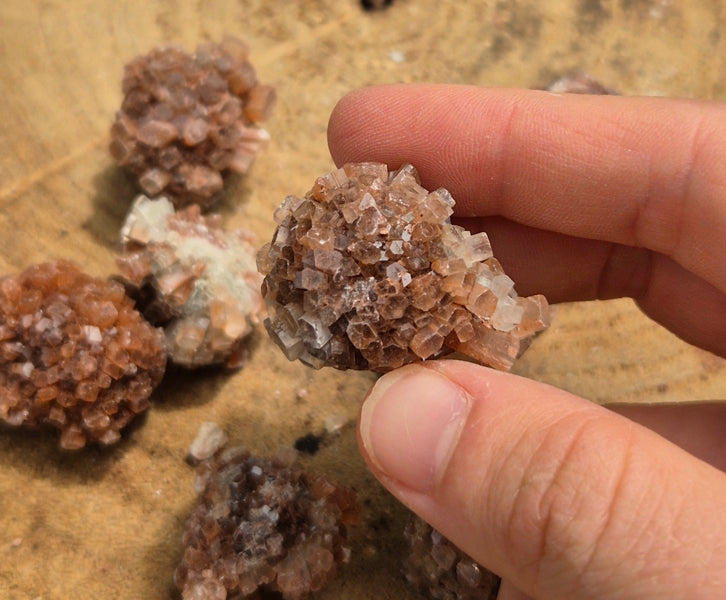 Pierre Brute Aragonite Cristalisée Origine Maroc