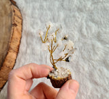 mini arbre du bonheur en quartz tourmaline