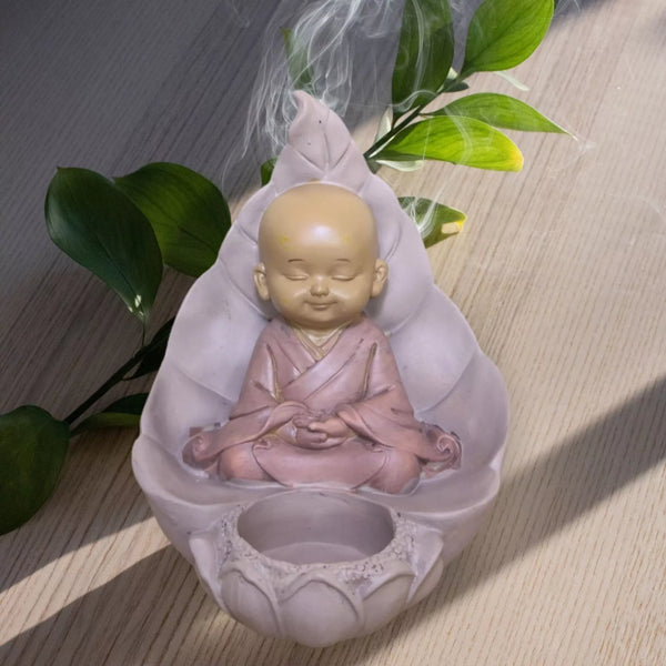 Bouddha Bougeoir Chauffe-plat Décoration Zen