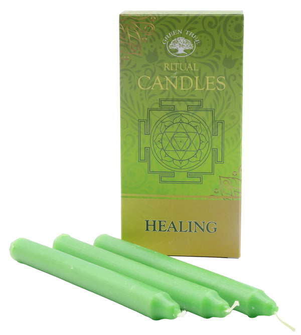 bougie verte rituel guerison boutique esoterique