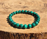 boutique de mineraux bracelet en malachite