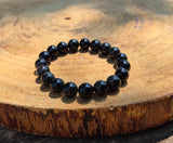 bracelet obsidienne oeil celest homme