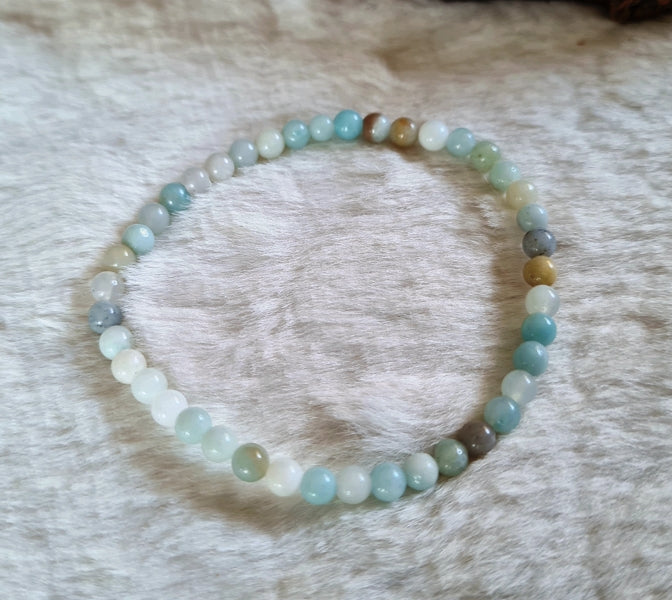 bracelet en amazonite boutique de lithotherapie