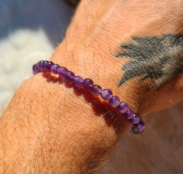 bracelet de protection amethyste