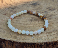 boutique de minéraux bracelet en aragonite 6mm