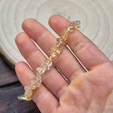 Bracelet Baroque en Citrine Naturelle