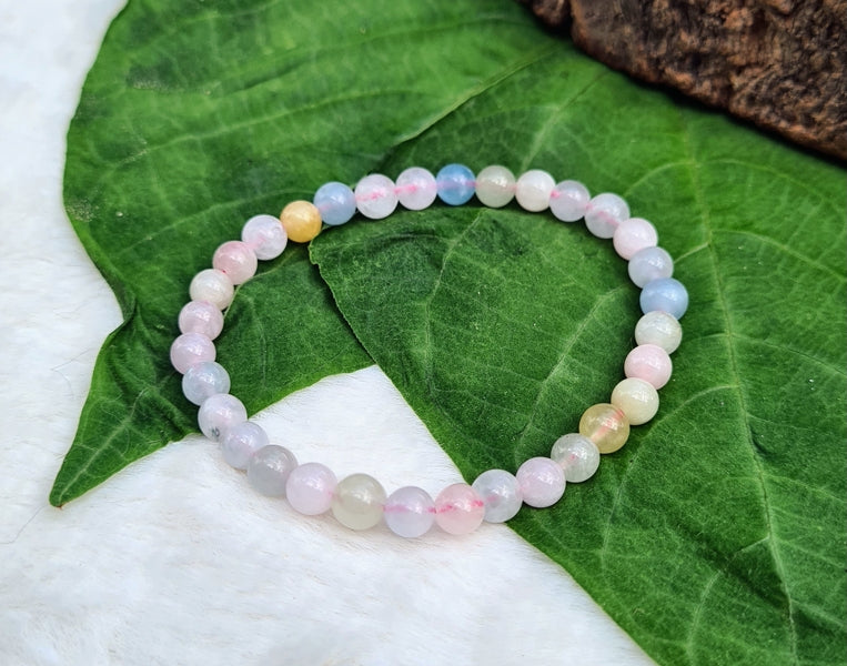 bracelet en beryl naturel